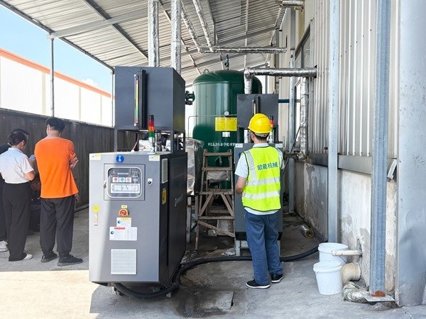 高溫模溫機(jī)在氣相二氧化硅生產(chǎn)控溫應(yīng)用案例「歐能機(jī)械」