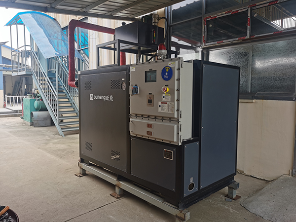 電解液夾套反應(yīng)釜控溫防爆油溫機